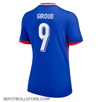 Frankrike Olivier Giroud #9 Replika Hemmatröja Dam EM 2024 Kortärmad Frankrike Olivier Giroud #9 Replika Hemmatröja Dam EM 2024 Kortärmad